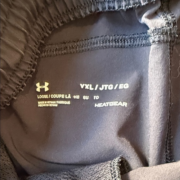 Under Armour Men's Black Athletic Shorts - Picture 2 of 4